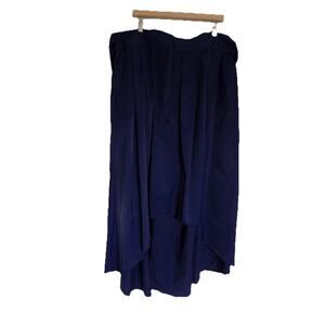 Eva Mendes New York & Co hi low maxi skirt plus size 20 NWT